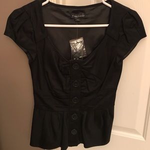 Rampage button down blouse